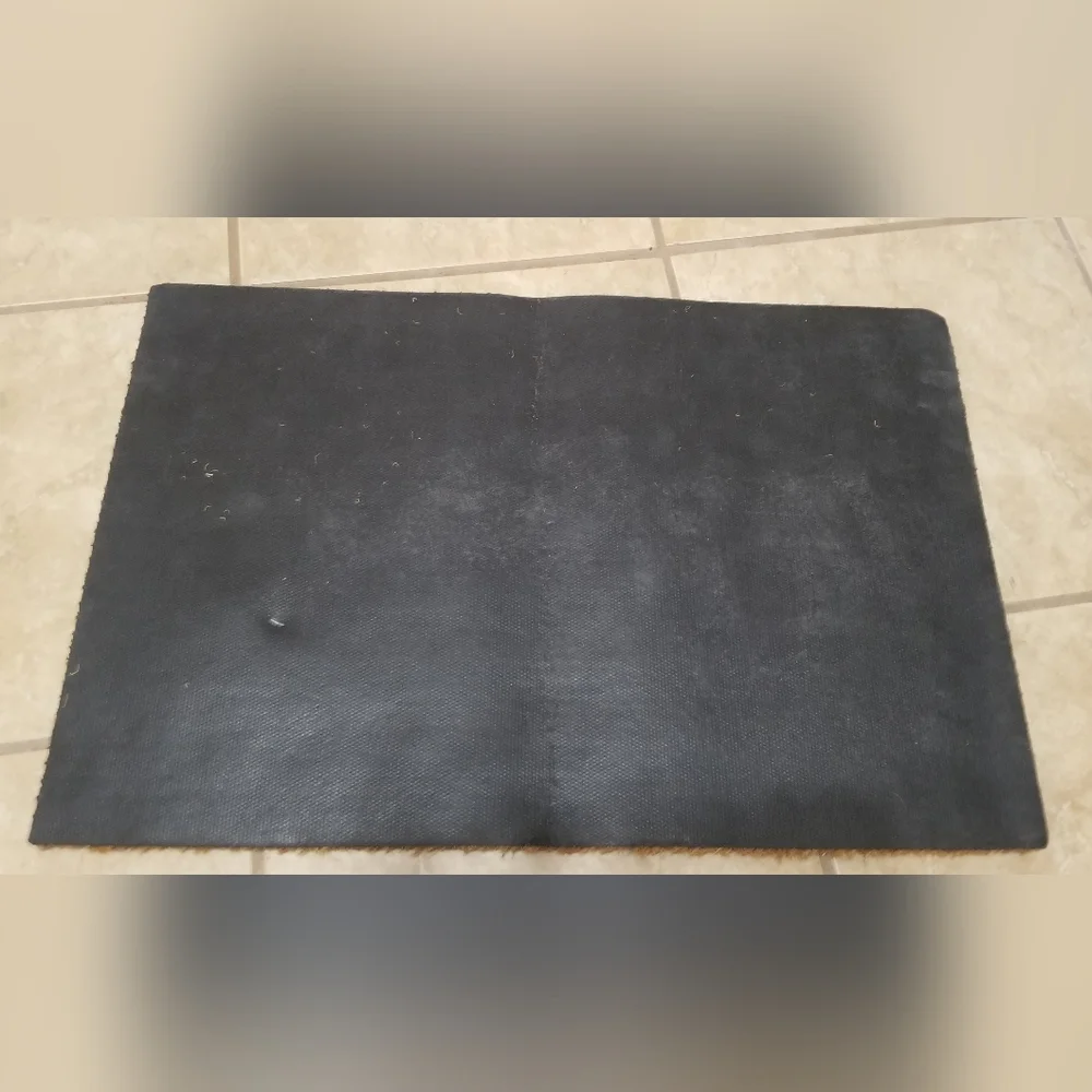 WELCOME Pumpkin Coir 16 x 24 Inches Front Door Mat